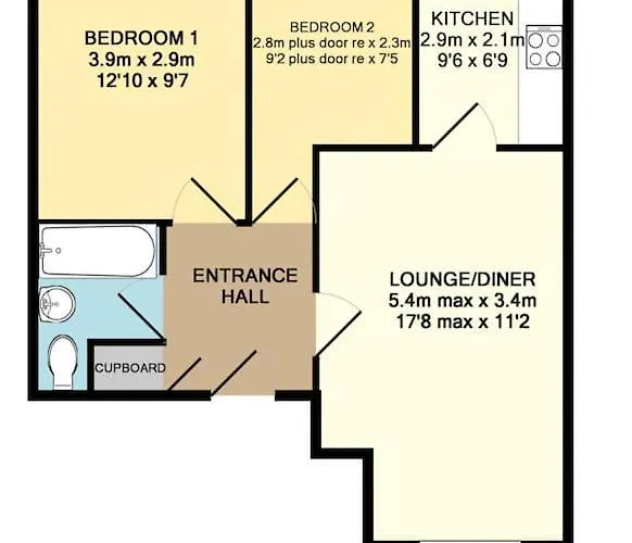 Loveyork Priory - With Parking